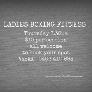 Ladies Boxing Fitness